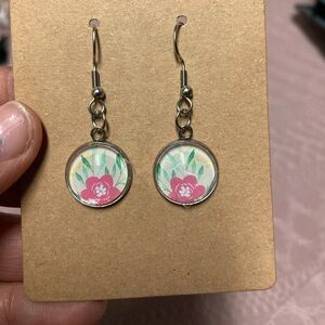 cabochon earrings